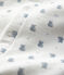 Baby-Bodyjama aus Bio-Baumwoll-Velours mit Koala-Motiv weiss MARSHMALLOW/weiss MULTICO