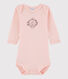 Langärmeliger Baby-Body Mädchen