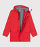 Ikonische Regenjacke Damen/Herren rot