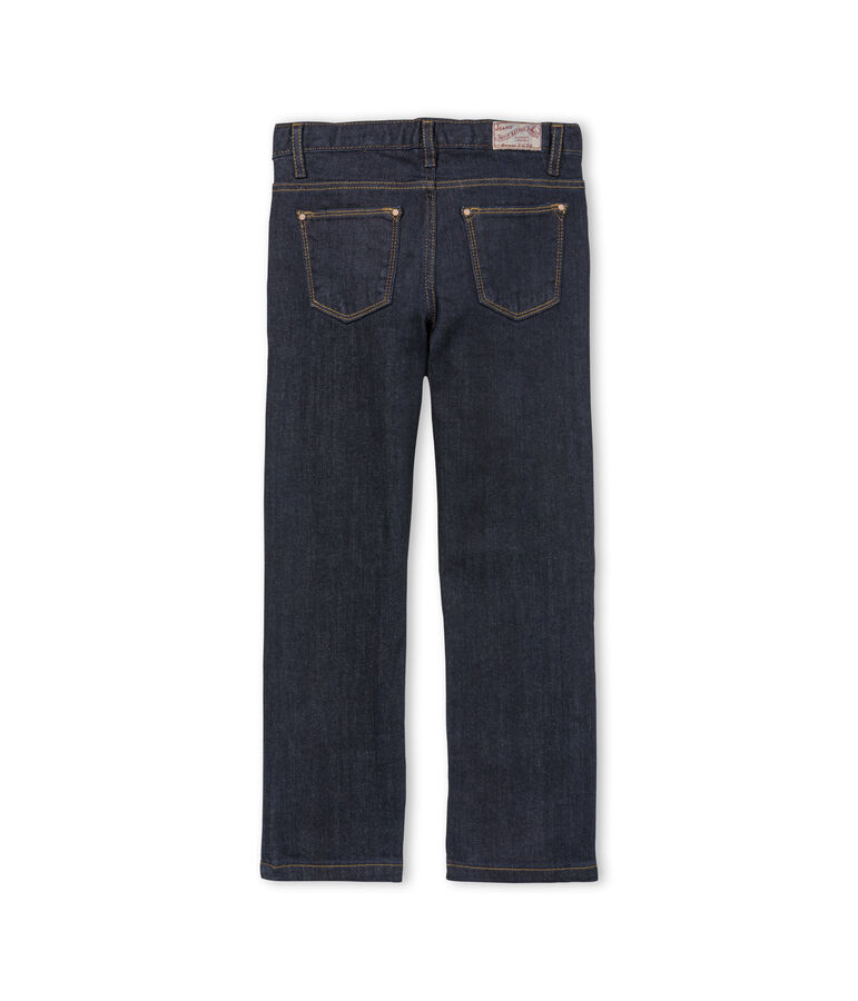 Kinder-Denimhose M&auml;dchen blau Jean