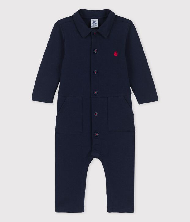 Langer Baby-Overall aus dickem Bio-Jersey SMOKING