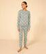 Damenpyjama aus Baumwolle mit Herzmotiv