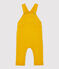 Baby-Latzhose aus Molton. gelb BOUDOR