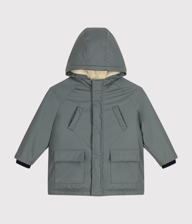 Warme Kinder-Regenjacke aus Sherpa f&uuml;r M&auml;dchen und Jungen THUYA