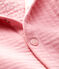Baby-Cardigan aus gestepptem Doppeljersey. rosa CHARME