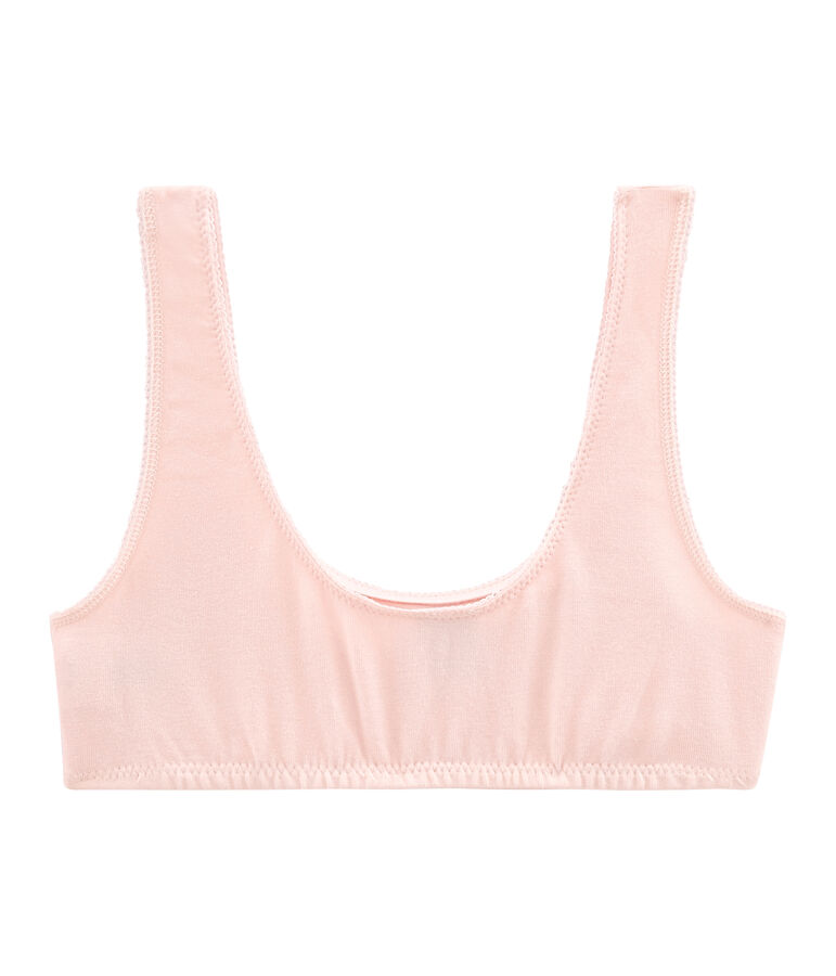 Gepolsterter Bustier f&uuml;r M&auml;dchen rosa