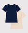 2er-Set kurzärmelige Kinder-T-Shirts aus Baumwolle variante 1