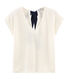 T-Shirt aus Leinen, Damen