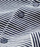 Baby-Cardigan aus Baumwolle blau SMOKING/weiss MARSHMALLOW