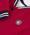 Baby College-Jacke aus einfarbiger Baumwolle und Sherpa AMARANTE