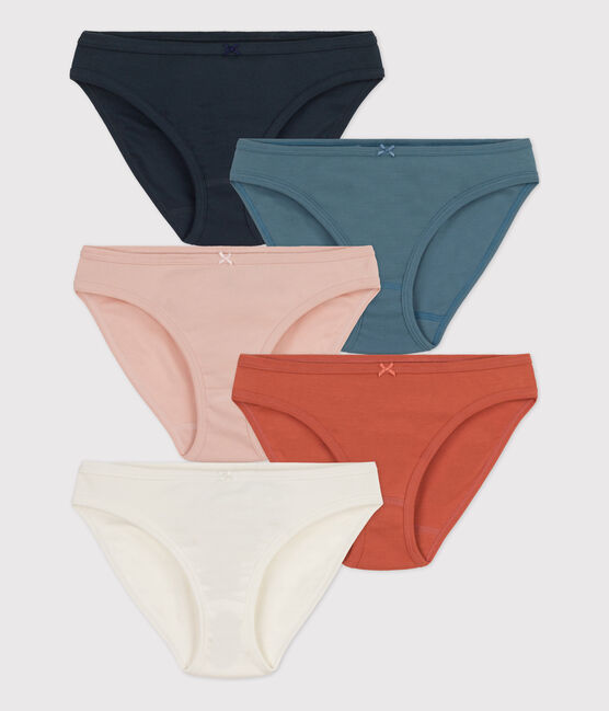 Set mit 5 Damen-Slips aus Baumwolle variante 1