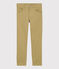 Kinder-Hose aus Sergestoff in Slim-Fit-Passform für Jungen beige JERRYCAN