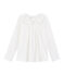 Kinderbluse für Mädchen weiss MARSHMALLOW