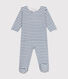 Langärmelige Baby-Pyjamas aus Baumwolle