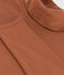 Rollkragenshirt aus Baumwolle für Damen braun CINA