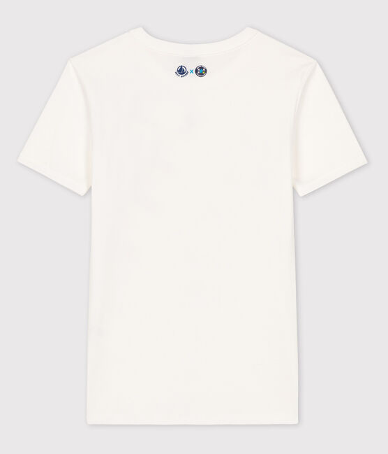 T-Shirt L’ICONIQUE Water Family × Petit Bateau weiss MARSHMALLOW
