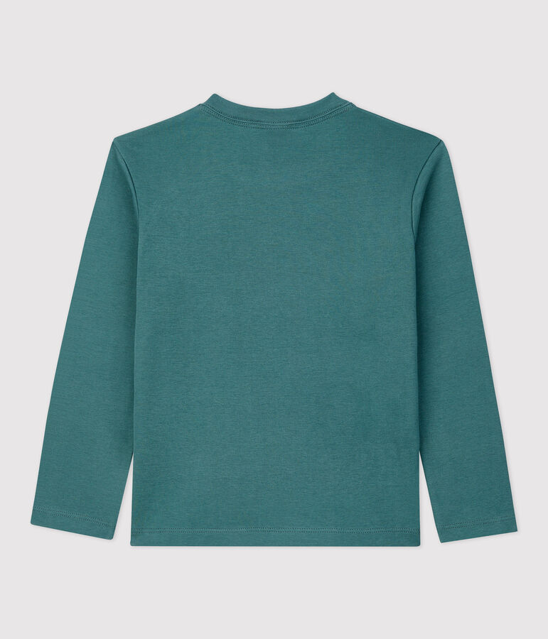 T-Shirt aus Bio-Baumwolle f&uuml;r M&auml;dchen und Jungen gr&uuml;n