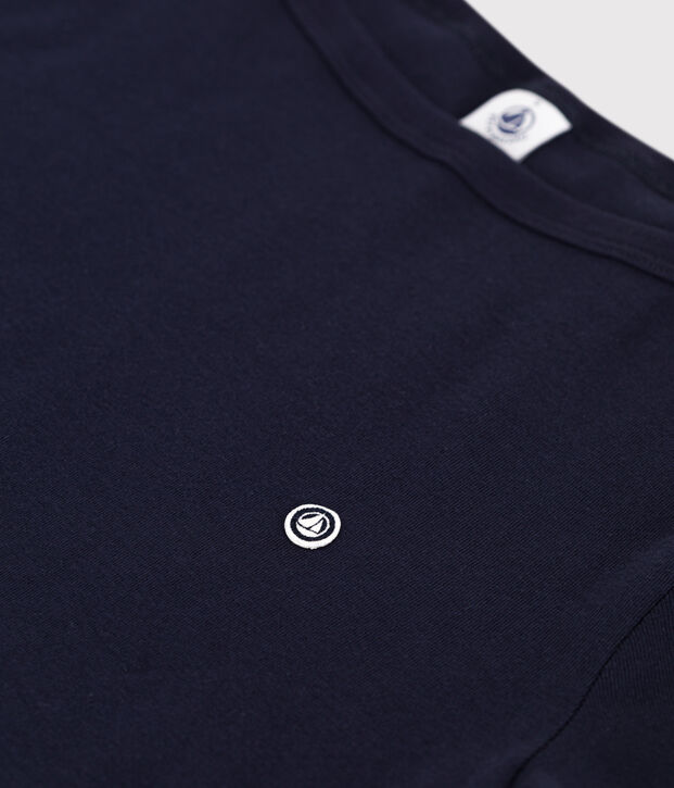 Kultiges Damen-T-Shirt mit Admiralskragen aus Baumwolle SMOKING