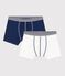 2er-Set Boxershorts aus Bio-Baumwolle und Elastan für Jungen variante 1