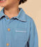 Kinderpyjama aus Jersey für Jungen blau AZUL