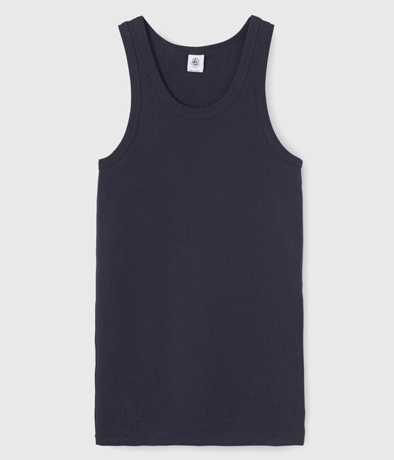 Tanktop aus Baumwolle für Damen blau SMOKING