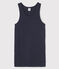 Tanktop aus Baumwolle für Damen blau SMOKING