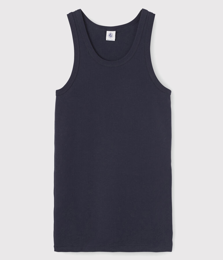 Tanktop aus Baumwolle f&uuml;r Damen blau