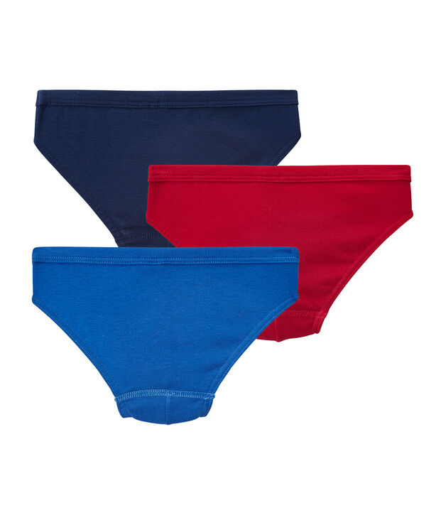 Jungen-Slips im 3er-Set weiss