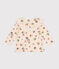 Baby-Bluse aus Doppeljersey weiss AVALANCHE/ MULTICO