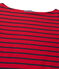 Gestreiftes T-Shirt unisex rot MARS/blau SMOKING