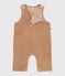 Langer Baby-Overall aus einfarbigem Feincord LATTE