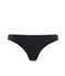 Bikini-Höschen Damen schwarz NOIR