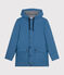 Klassische Damen/Herren-Regenjacke blau BEACH