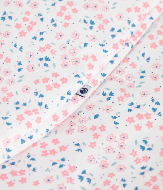 Babyschlafsack aus Baumwolle mit Blumenmotiv TOG-Wert 2 weiss MARSHMALLOW/weiss MULTICO