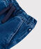 Kinder-Hose aus Denim grün BRUT MOYEN