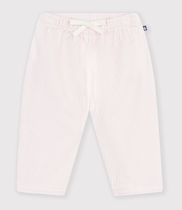 Baby-Hose aus einfarbigem Fein-Cord BARELY