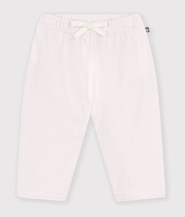 Baby-Hose aus einfarbigem Fein-Cord BARELY