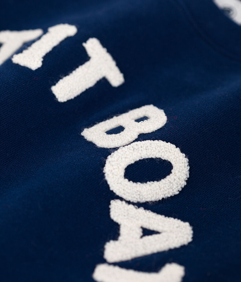 Sweatshirt aus Baumwolle f&uuml;r Damen blau