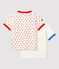 2er-Set kurzärmelige Baby-T-Shirts variante 1