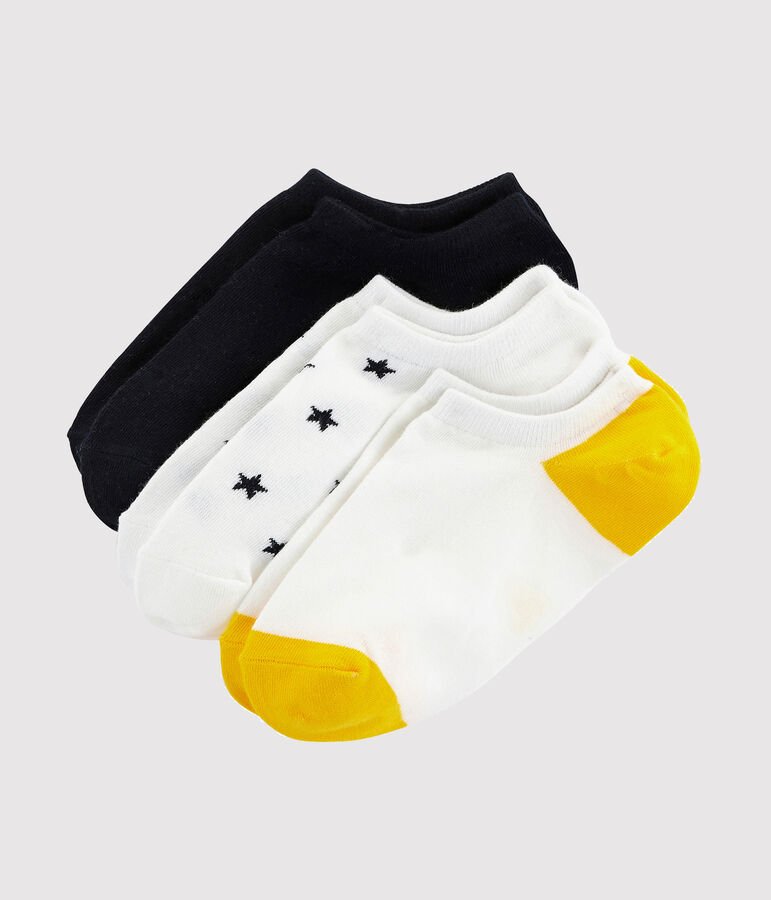 Set aus 3 Paar Kinderstr&uuml;mpfen Jungen vielfarbig