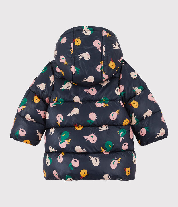 Baby-Anorak aus Polyamid. blau/vielfarbig