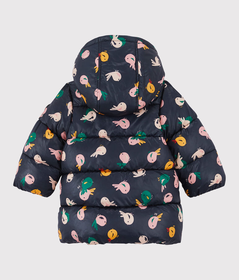 Baby-Anorak aus Polyamid. blau/vielfarbig