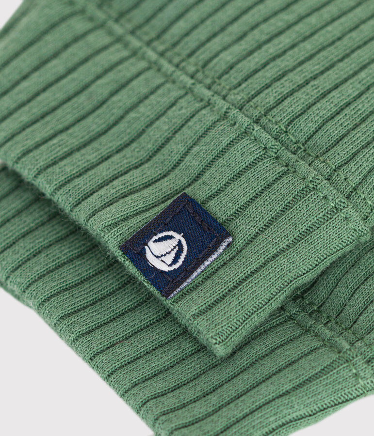 Baby-Leggings aus Baumwolle gr&uuml;n PALMERAIE