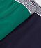 Set Kinder-Boxershorts aus einfarbiger Baumwolle mit Elastan vielfarbig