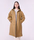 Lange Damen-Regenjacke zweifarbig