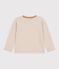 Lang&auml;rmeliges Kinder-T-Shirt mit Streifen beige/naturfarben/beige
