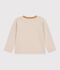 Lang&auml;rmeliges Kinder-T-Shirt mit Streifen beige/naturfarben/beige