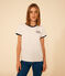 Damen-T-Shirt Le Droit aus Baumwolle mit Paris-Motiv naturfarben AVALANCHE