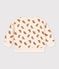 Baby-Sweatshirt aus Baumwolle mit Eulenprint weiss AVALANCHE/ ECUREUIL