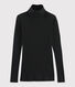 Unterziehpullover aus Wolle und Baumwolle für Damen